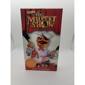Best of The Muppet Show George Burns, Dom Deluise, Bob Hope VHS Excellent